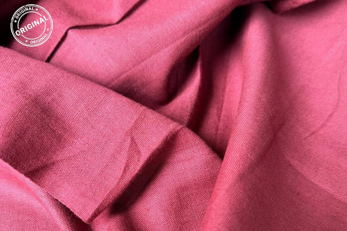 MAROON COTTON FLEX FABRIC -HF6446