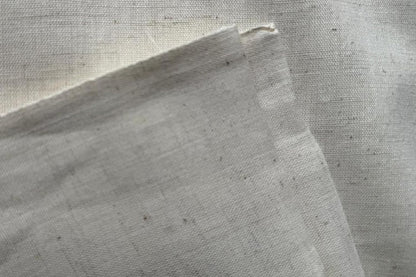 WHITE COTTON FLEX FABRIC -HF6447