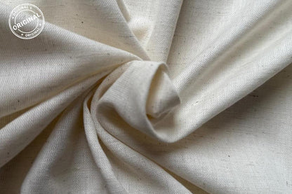 WHITE COTTON FLEX FABRIC -HF6447
