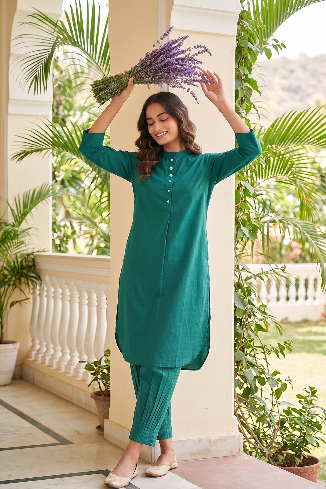 Go Green Cotton Coord Set-NVCD52