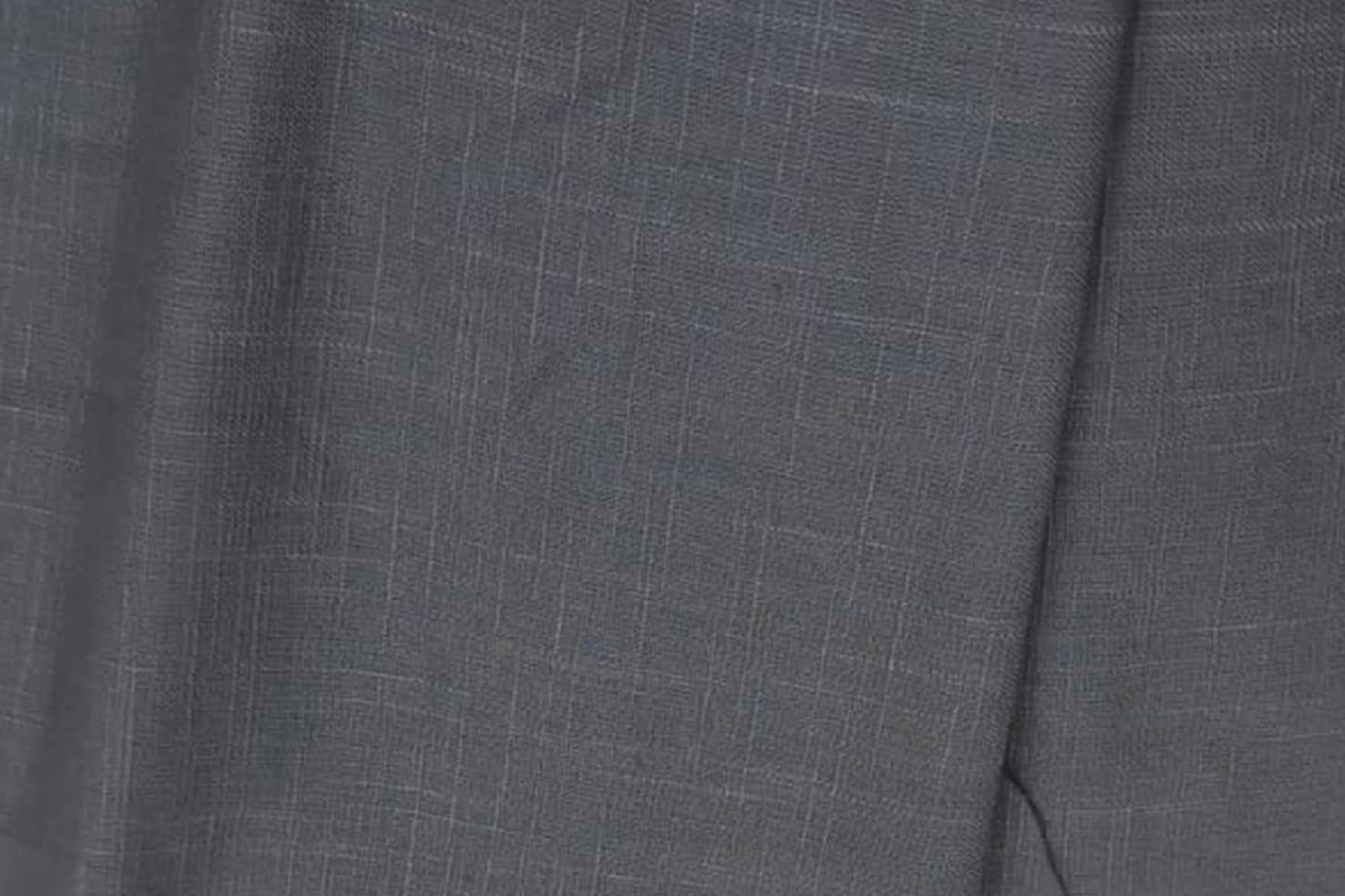 Charcoal Grey Slub Cotton Material for Dressmaking, Craft & Decor Fabric HF6452