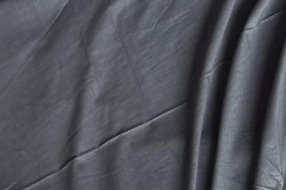 Charcoal Grey Slub Cotton Material for Dressmaking, Craft & Decor Fabric HF6452