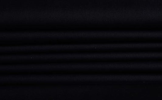 PURE BLACK COTTON SHIRTING FABRIC-SF3