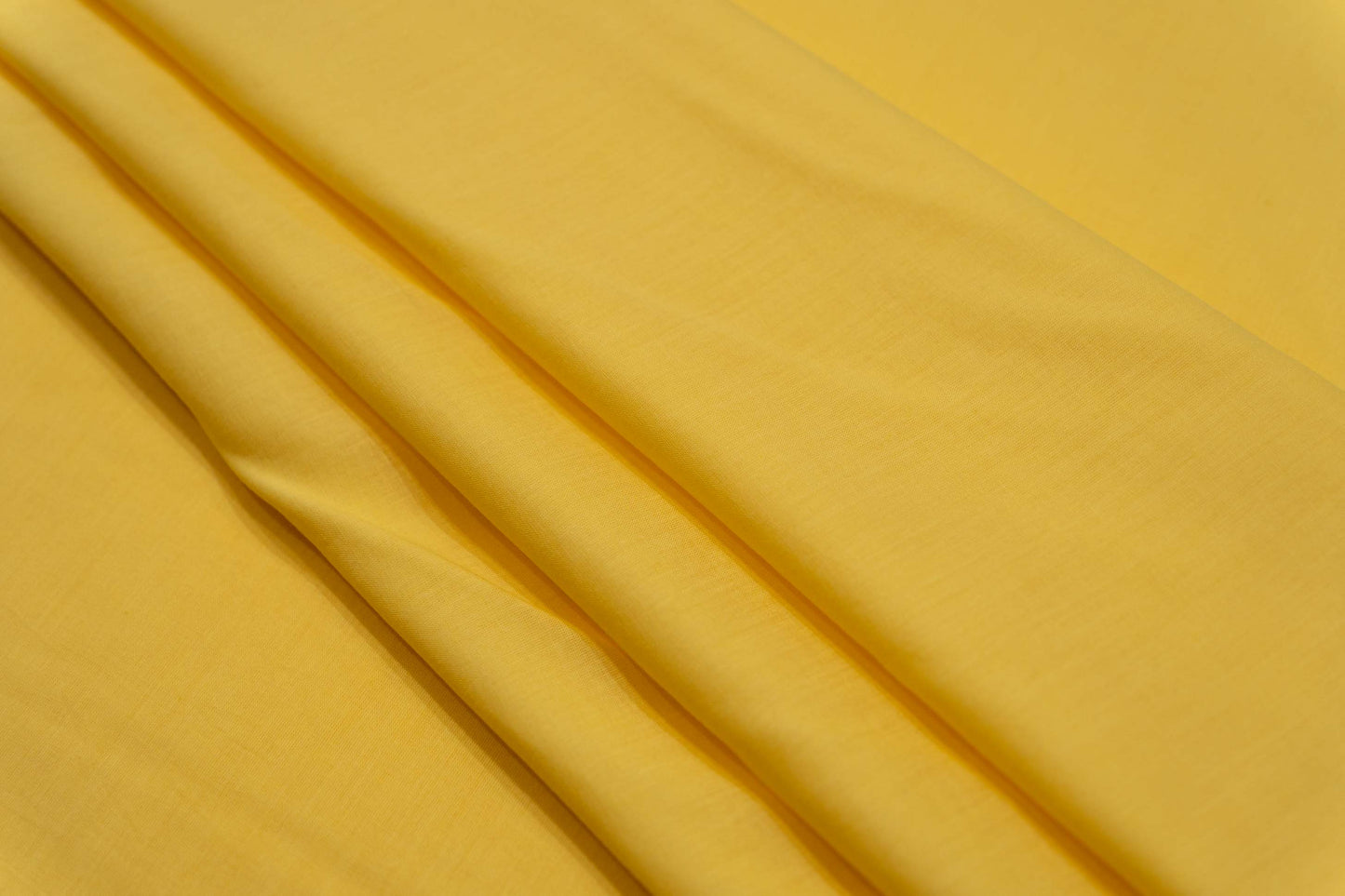 BANANA YELLOW MULMUL COTTON FABRIC-HF5324