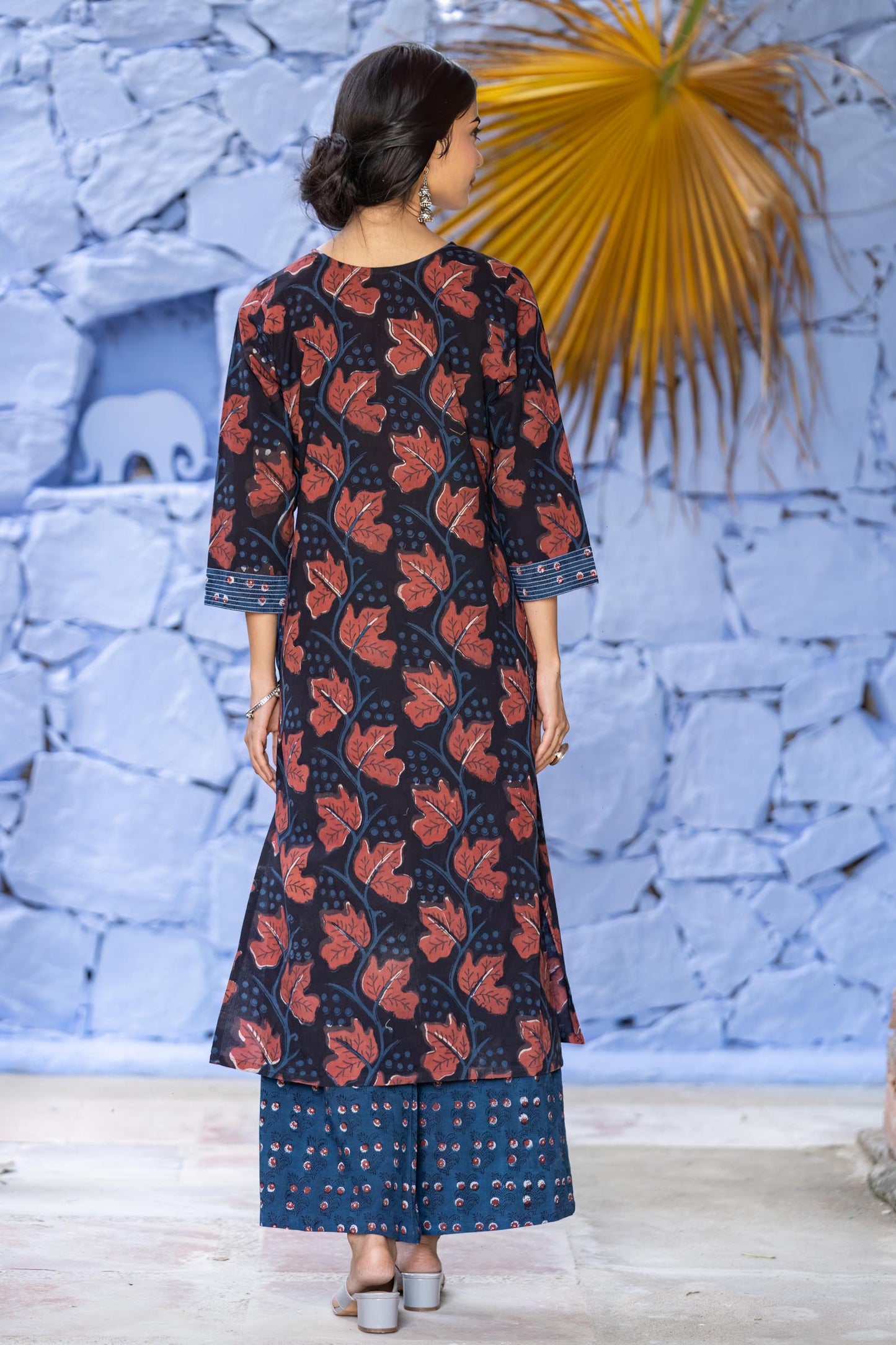 Designer Ajrakh Kurta KS639