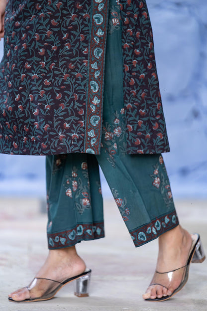 Floral Bagru 3-Piece Set-KS650