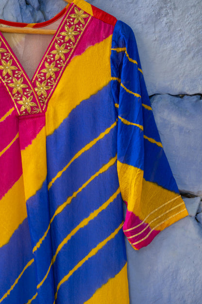 MULTICOLOR LEHARIYA 2 PIECE SET-NVKS706