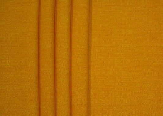 YELLOW HANDLOOM COTTON FABRIC-HF3130