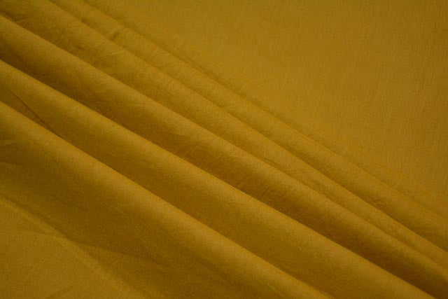 AMBRE GOLD COTTON MULMUL/VOILE FABRIC-HF4137