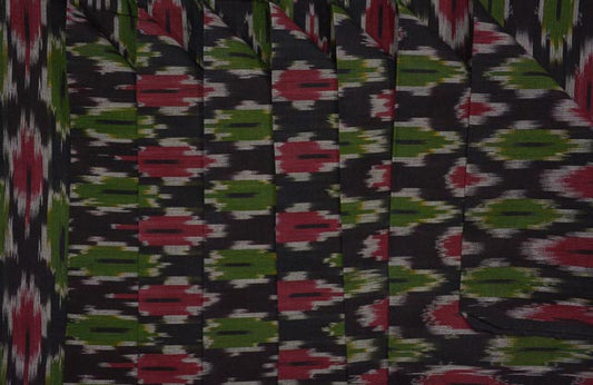 TRICOLOR FINE IKAT FABRIC-NVHF2095