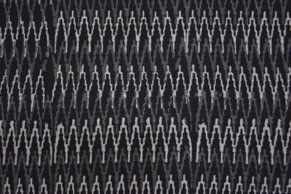 UPHOLSTERY TRICOLOR CHEVRON BLOCK PRINTED FABRIC-UF61