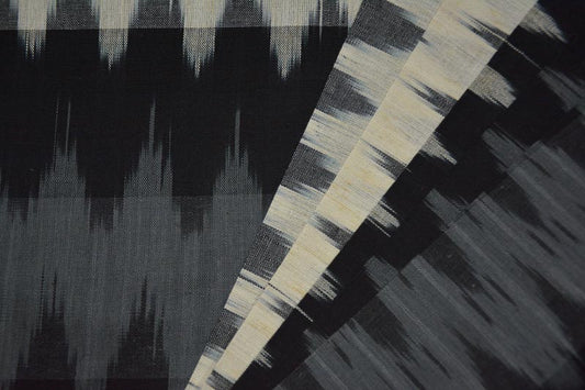 TRICOLOR IKAT FABRIC BY THE YARD-HF4369