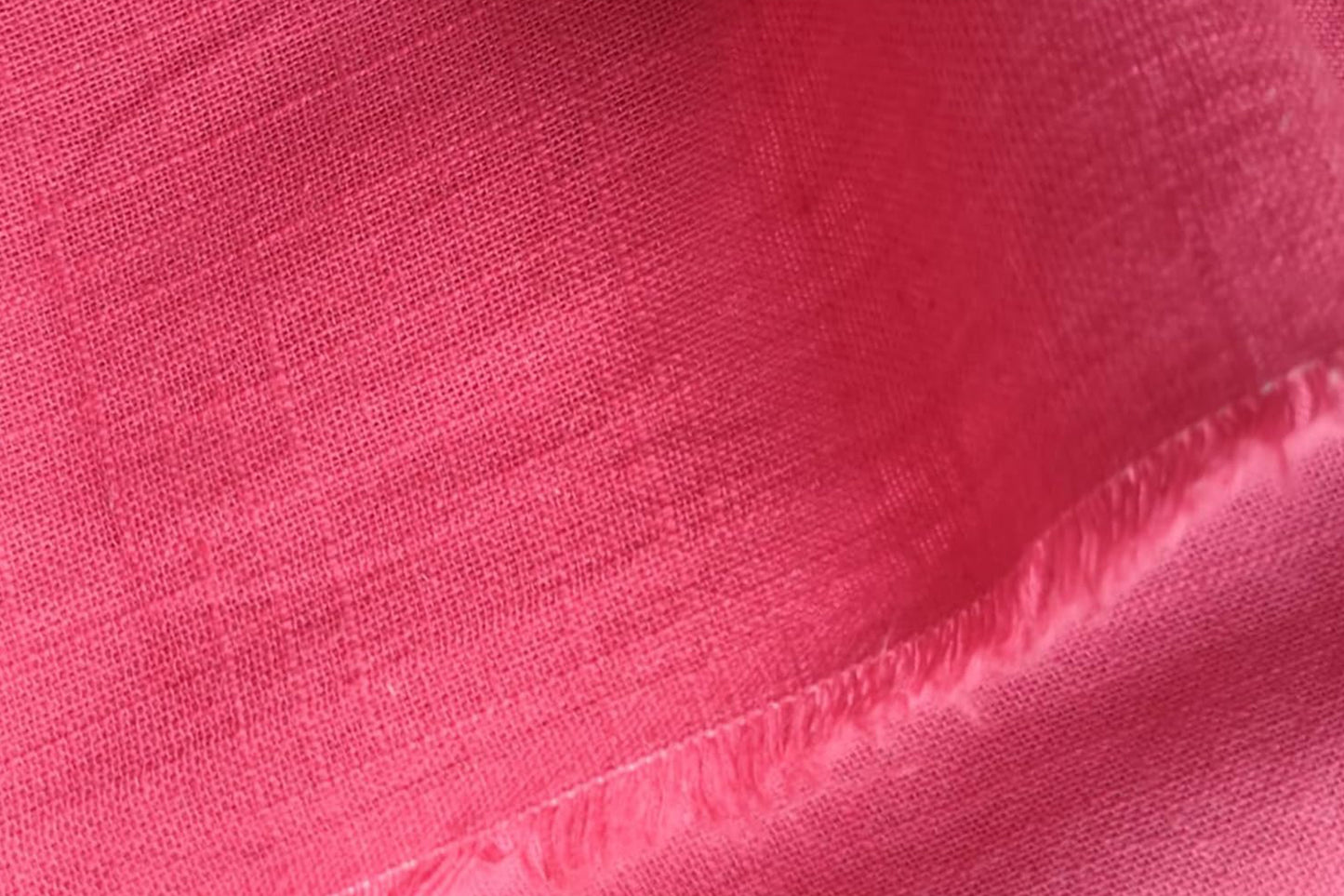 Rani Pink Slub Cotton Material for Dressmaking, Craft & Decor Fabric HF6449