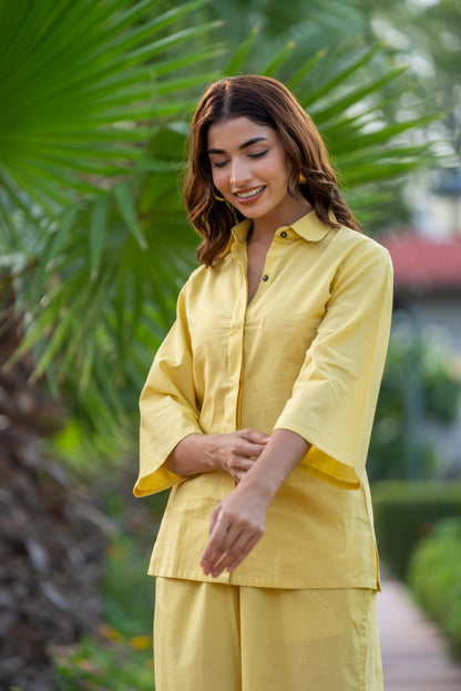 YELLOW SHIRT TOP-NFT134