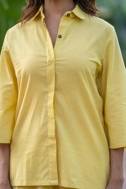 YELLOW SHIRT TOP-NFT134