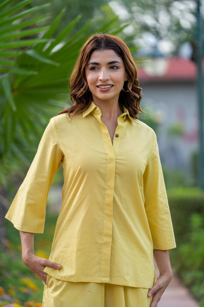 YELLOW SHIRT TOP-NFT134