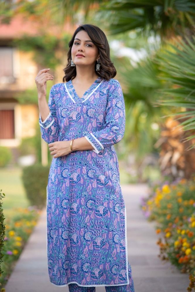 Breezy Blue Kurta 