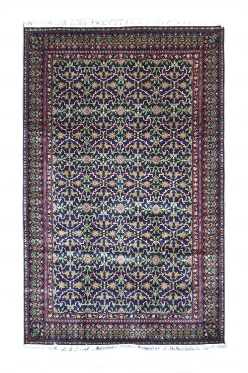 Open Garden Floral Hand Knotted Wool Rugs