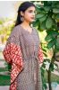 Bagru Red Block Printed Cotton Kaftan Dress