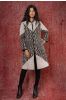 Kashish Grey Patch Work Reversible Quilted Coat