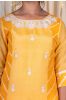 Sunflower Yellow Muslin Silk Kurta