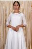 White Muslin Silk Anarkali Kurta 