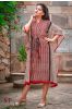 Bagru Block Printed Cotton Kaftan Dress