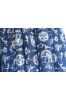 Indigo Warli Upholstery Khari Cotton Fabric